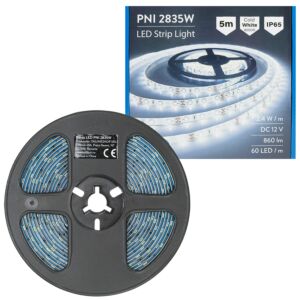 Λωρίδα LED PNI 2835W, ψυχρό λευκό