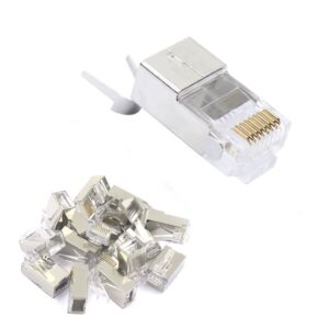 Υποδοχή PNI RJ45 για καλώδιο Cat7 S / FTP με 10