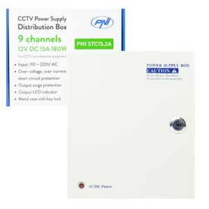 Τροφοδοτικό CCTV PNI STC15.2A