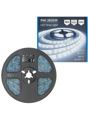 Λωρίδα LED PNI 2835W, ψυχρό λευκό