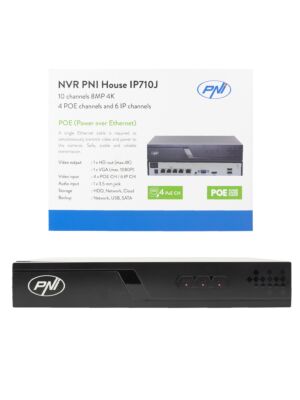 NVR POE PNI House IP710J, 10 κανάλια