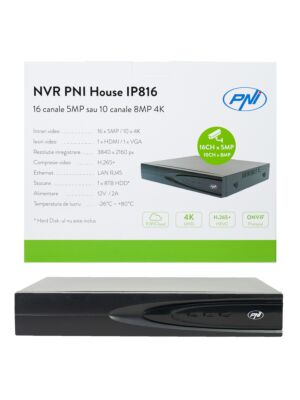 NVR PNI House IP816 με 16 κανάλια