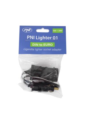 Αντάπτορας DIN σε πρίζα αναπτήρα EURO PNI Lighter 01 με καλώδιο επέκτασης